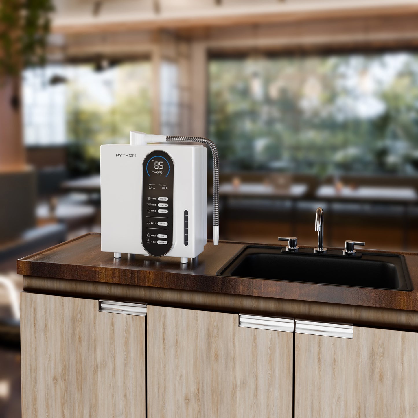 𝗕𝗶𝗼𝗻𝗶𝗰™︎ Fountain - Python Water Hydrogen Water Bottle