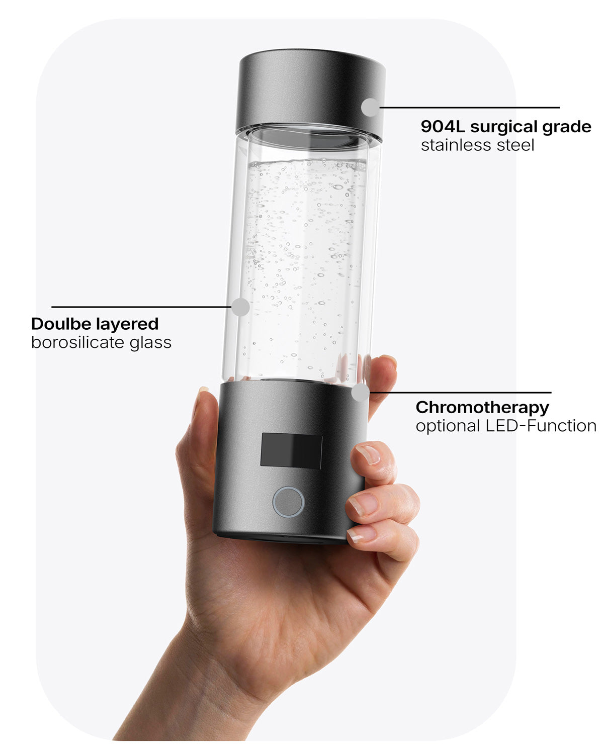 𝗕𝗶𝗼𝗻𝗶𝗰™︎ Bottle - Python Water Hydrogen Water Bottle